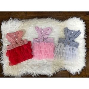 Dog Summer Dresses, Lot of 3, MED, NEW!